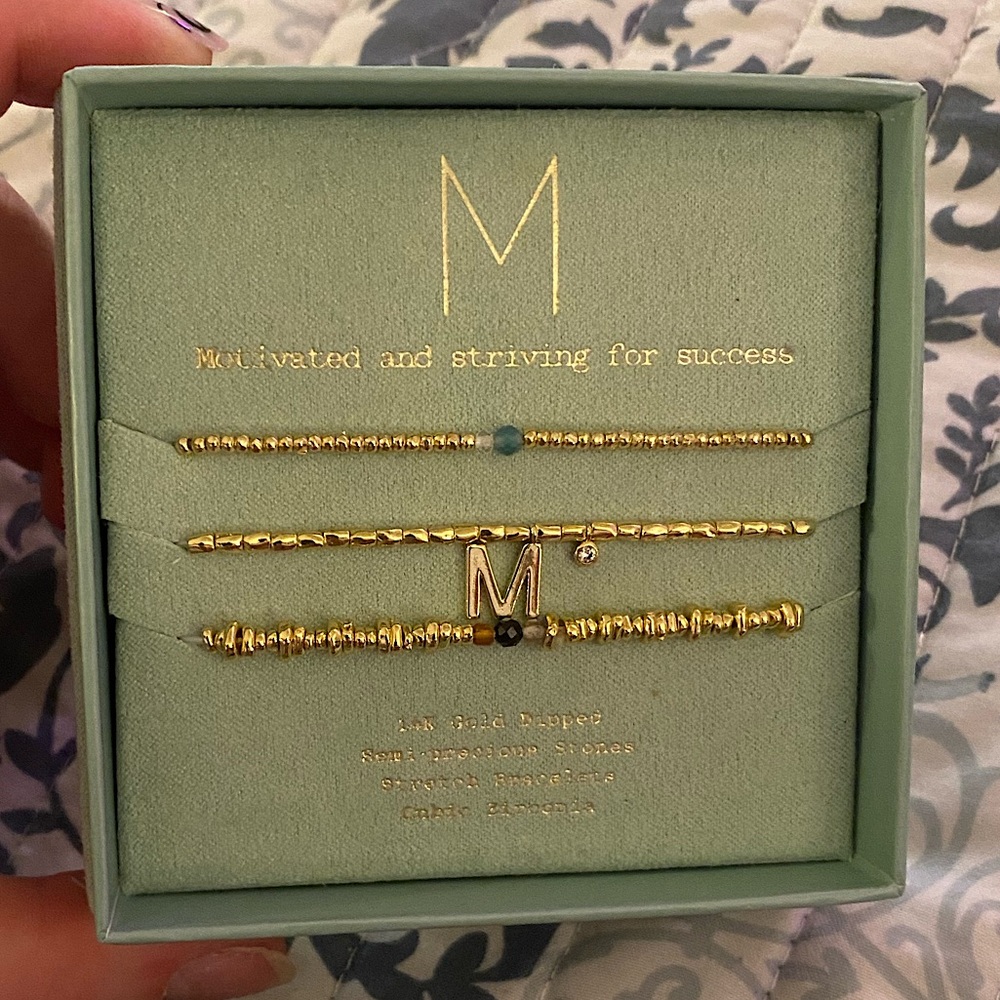 14k Gold Dipped Bracelets